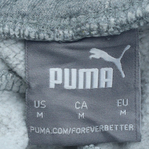 Puma Men’s Grey Jogger Sweatpants Regular Fit M