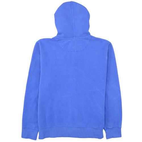 Nike Men's Blue XL Full Zip Fleece Hoodie with Logo
