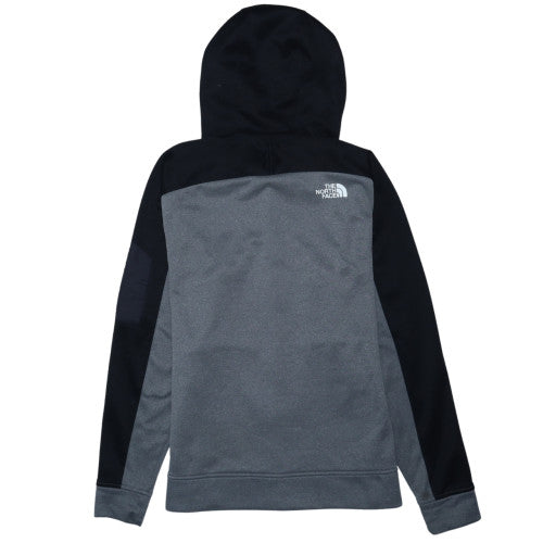 The North Face Men Grey Full Zip Hoodie Fleece Jacket M