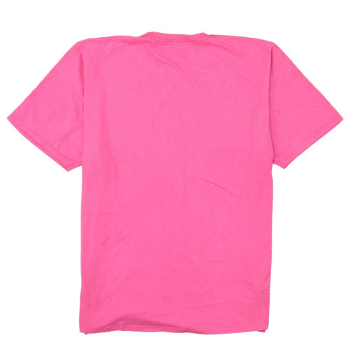 Russell Athletic Mens Pink Crew Neck Short Sleeve T-Shirt XL Classic Fit
