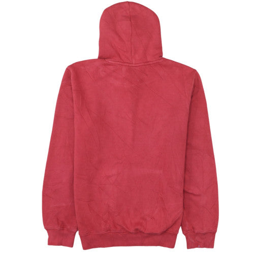 Champion Men's Red Pullover Hoodie Medium Fleece Sweatshirt