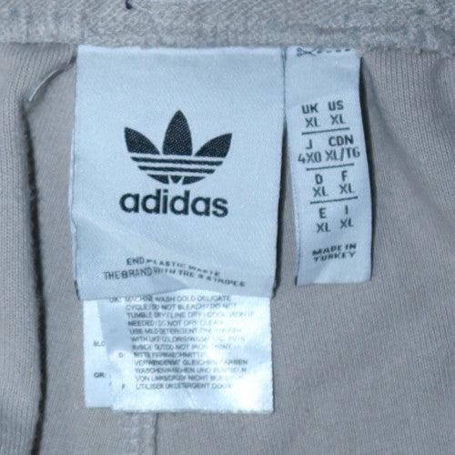 Adidas Mens Grey XL Jogger Trousers Casual Sportswear
