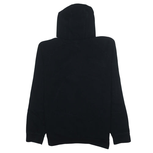Adidas Men’s Black Pullover Hoodie M Logo 3-Stripes Sportswear
