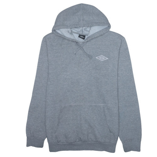 Umbro Men's Grey 2XL Pullover Hoodie Fleece Sweatshirt