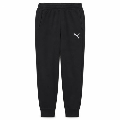 Puma Men's Black Jogger Trousers Size L Elastic Waist Sweatpants