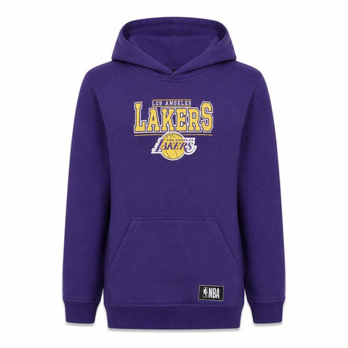 NBA Los Angeles Lakers Boys Purple Pullover Hoodie - Size 14 Years
