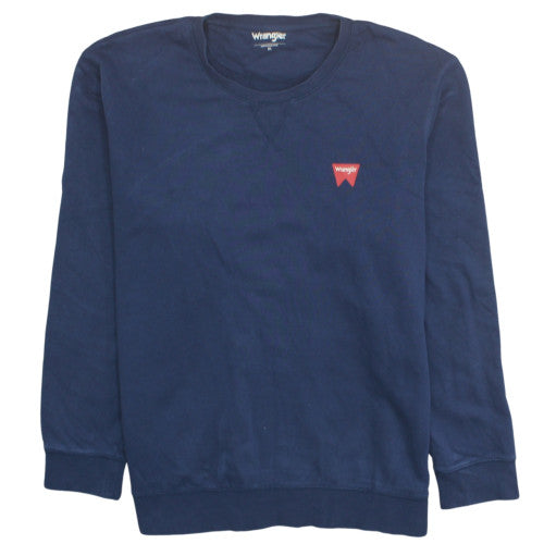 Wrangler Men's Blue XL Crew Neck Pullover Sweatshirt