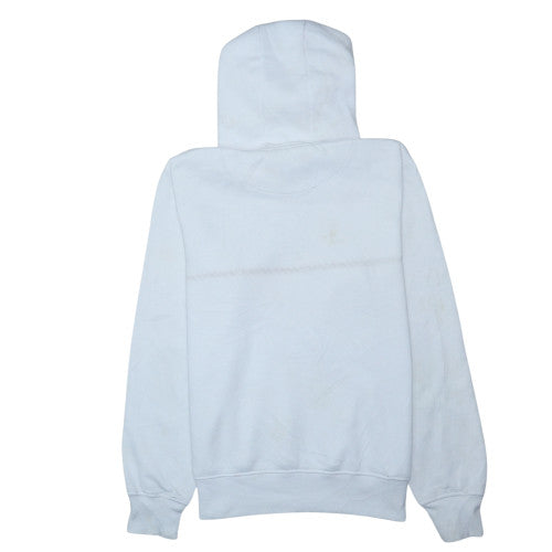 Ellesse Men’s White XL Pullover Hoodie with Logo Graphic Fleece