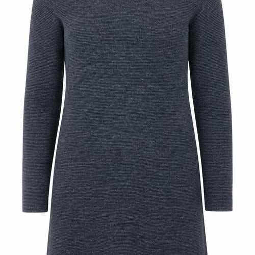 Lily & Me Women’s Blue Knit Long Sleeve Sweater Dress Size 12
