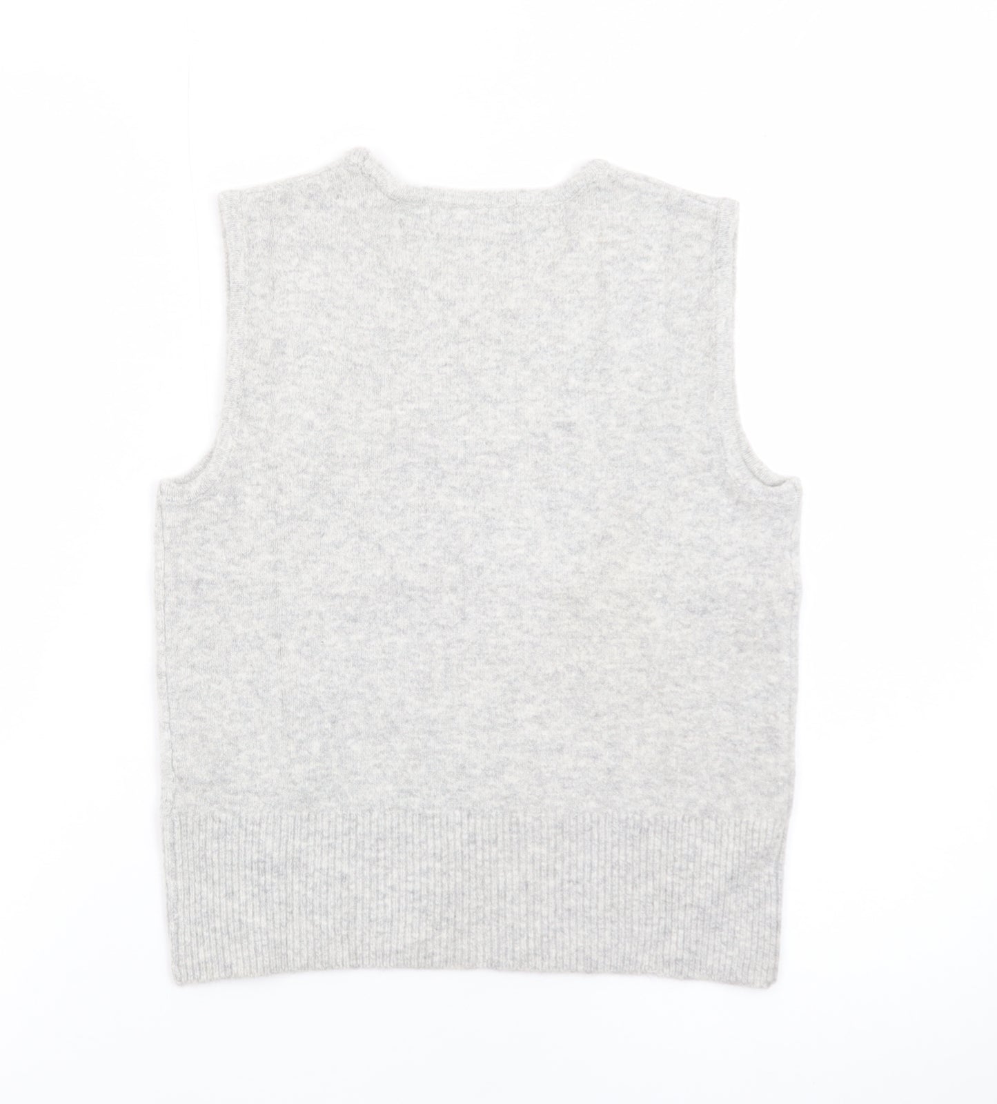 Marks and Spencer Womens Grey Knit Sleeveless Vest XS