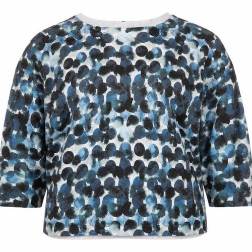 Jigsaw Women’s Multicoloured Cotton Silk Crew Neck Jumper Size S