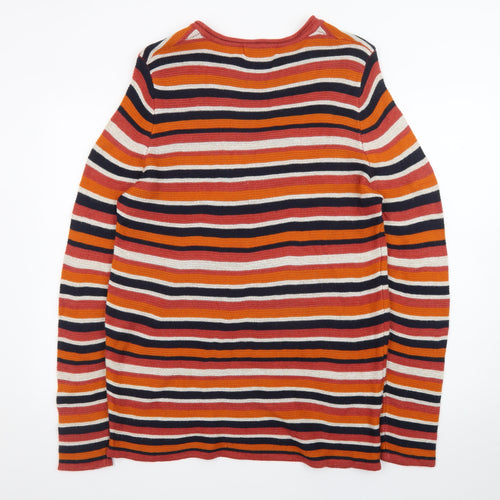 Isle Women Multicoloured 14-16 Striped Knit Jumper Dress