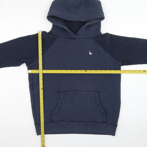 Jack Wills Womens Navy Blue Pullover Hoodie UK 6