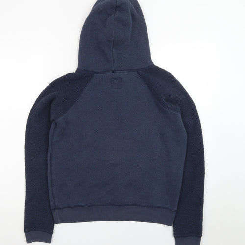 Jack Wills Womens Navy Blue Pullover Hoodie UK 6