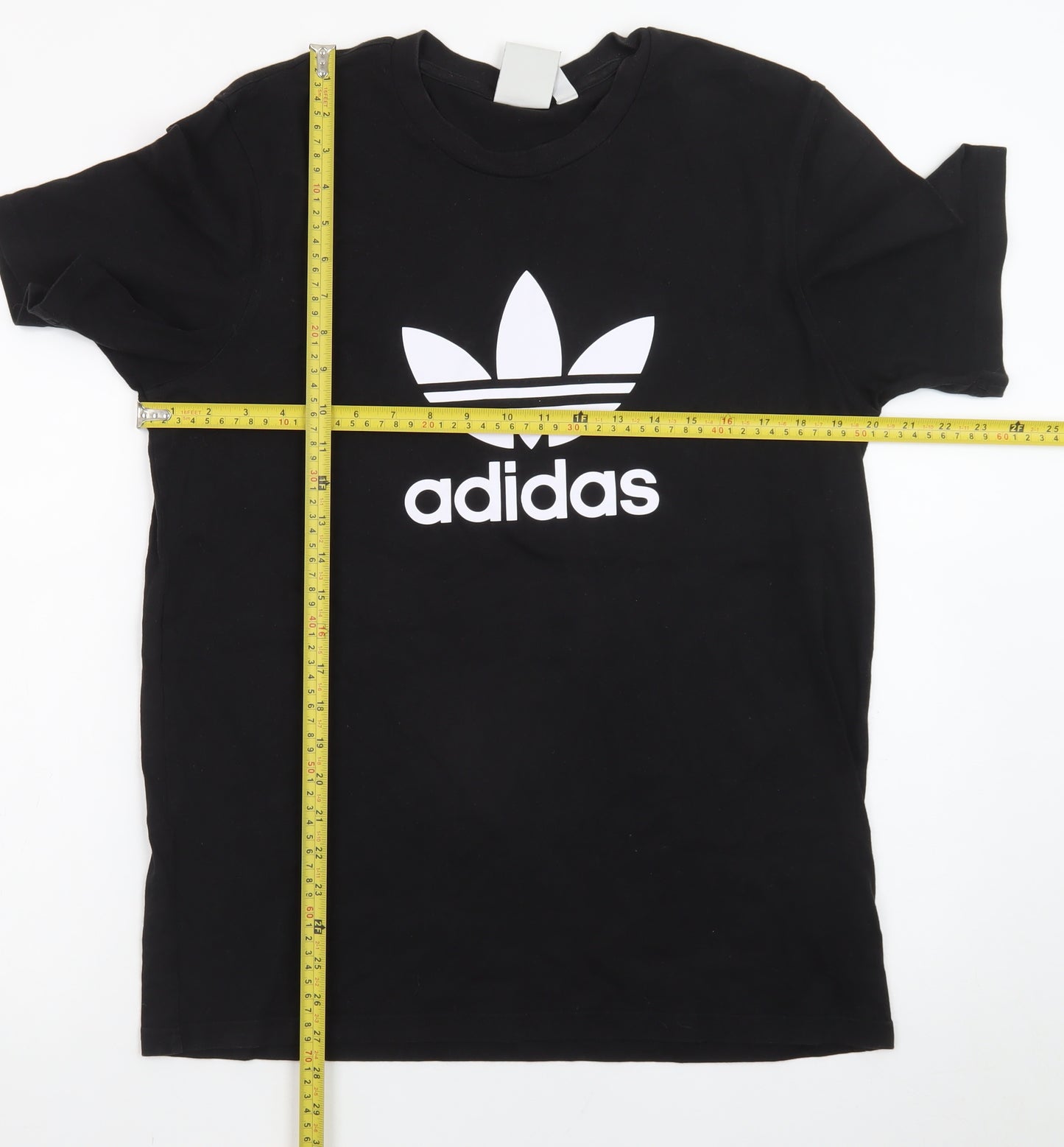 Adidas Women’s Black Classic Trefoil Logo T-Shirt Size M