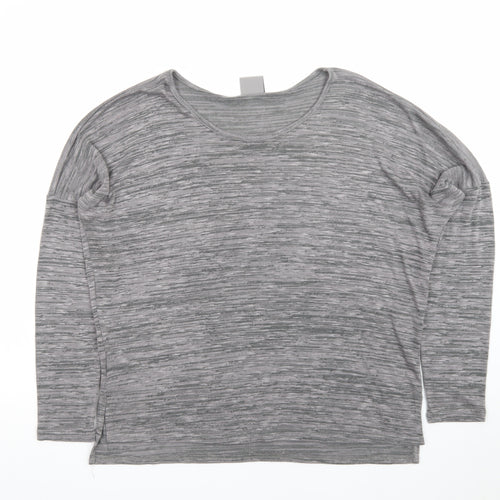 Vero Moda Women’s Grey Long Sleeve Jersey T-Shirt Size L
