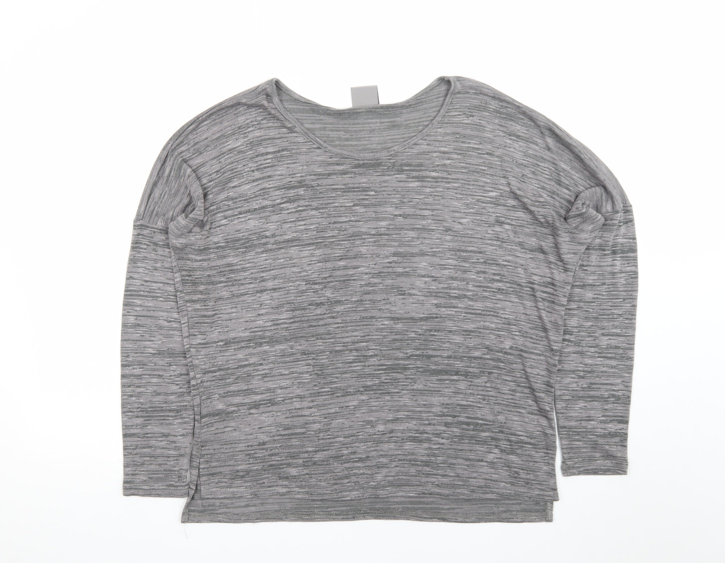 Vero Moda Women’s Grey Long Sleeve Jersey T-Shirt Size L