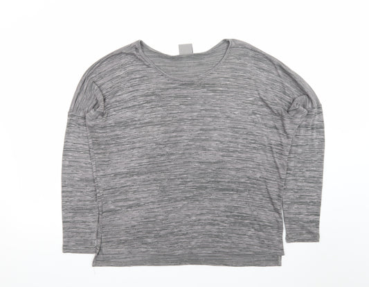 Vero Moda Women’s Grey Long Sleeve Jersey T-Shirt Size L