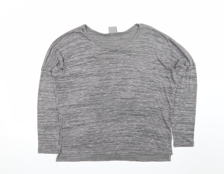 Vero Moda Women’s Grey Long Sleeve Jersey T-Shirt Size L