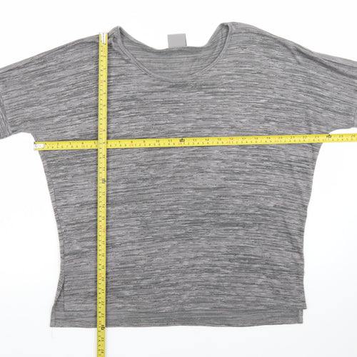 Vero Moda Women’s Grey Long Sleeve Jersey T-Shirt Size L