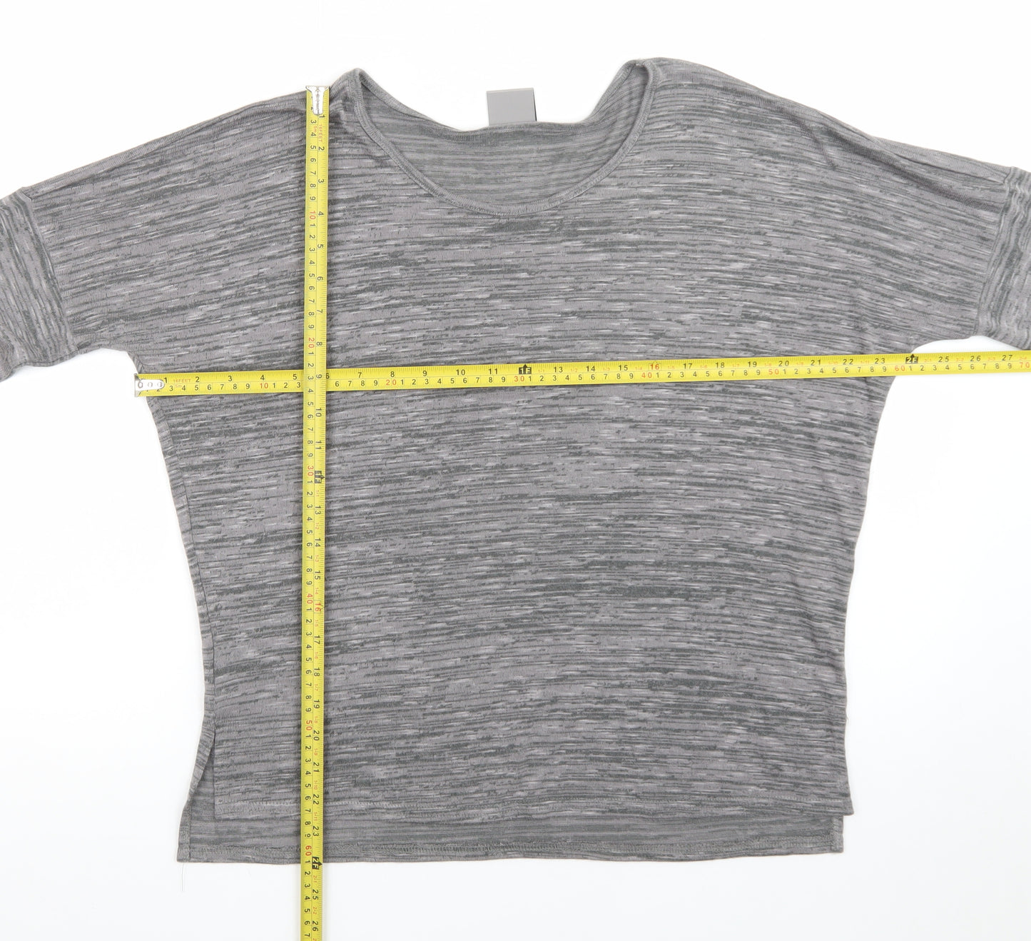 Vero Moda Women’s Grey Long Sleeve Jersey T-Shirt Size L