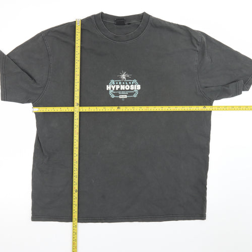 Thrills Men's Black Graphic Short Sleeve Cotton T-Shirt M