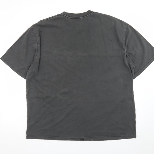 Thrills Men's Black Graphic Short Sleeve Cotton T-Shirt M