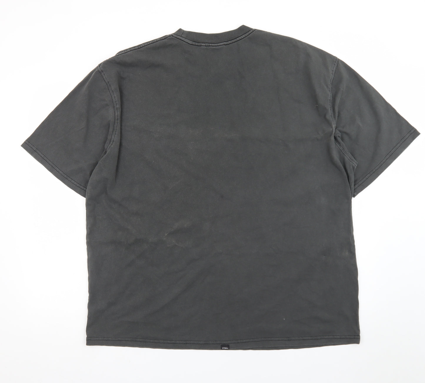Thrills Men's Black Graphic Short Sleeve Cotton T-Shirt M