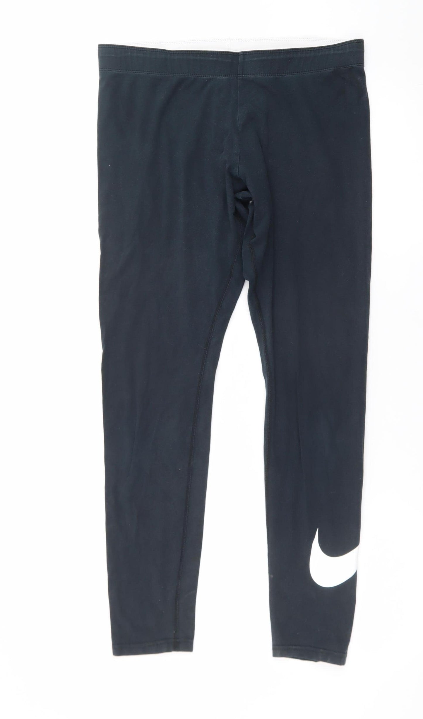 Nike Womens Black L Leggings Stretch Breathable Athleisure