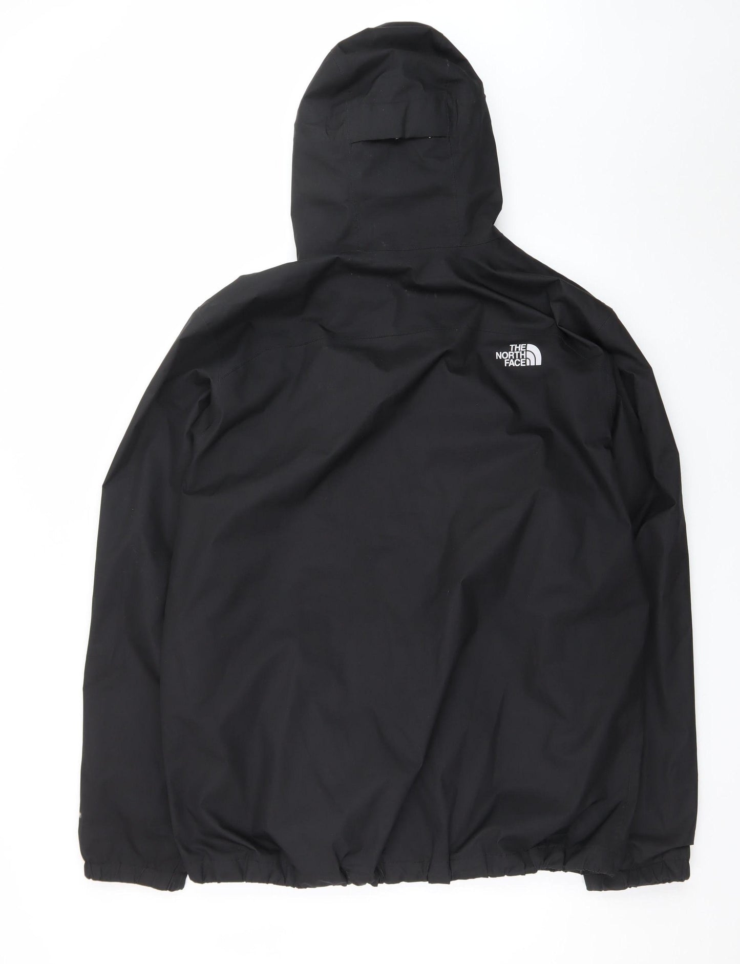 The North Face Men's Black XL Waterproof Hooded Rain Jacket