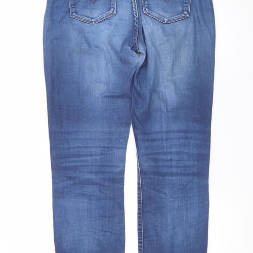 Levi's Women's Blue Straight Leg Denim Jeans Size 14 Regular
