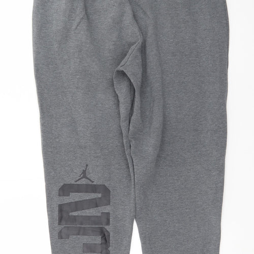 Jordan Men's Grey 4XL Dri-Fit Jogger Trousers