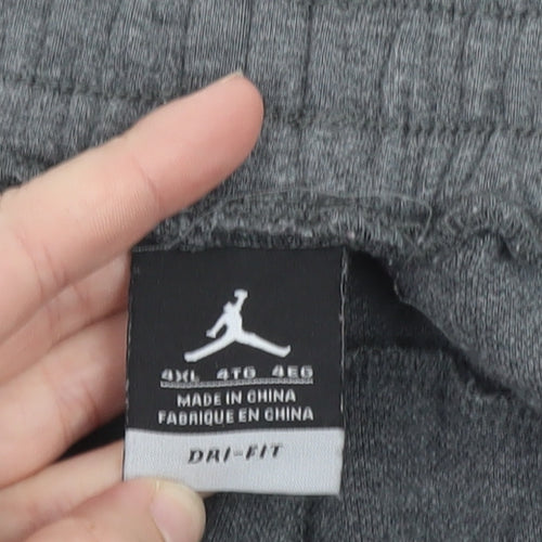 Jordan Men's Grey 4XL Dri-Fit Jogger Trousers