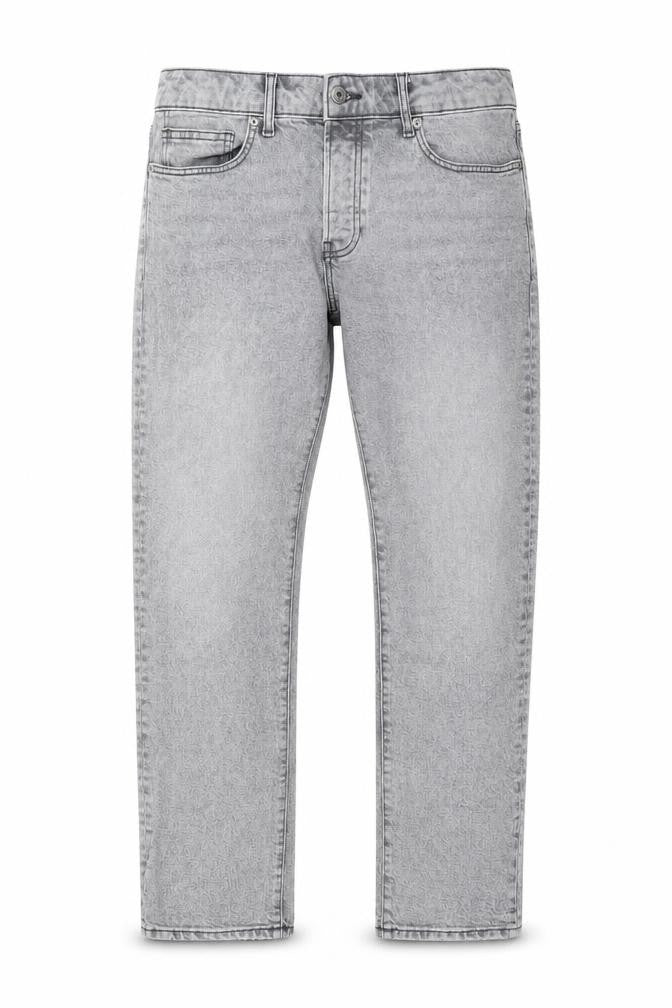 Topman Men Grey Slim Fit Jeans W32 L32 Stretch Denim