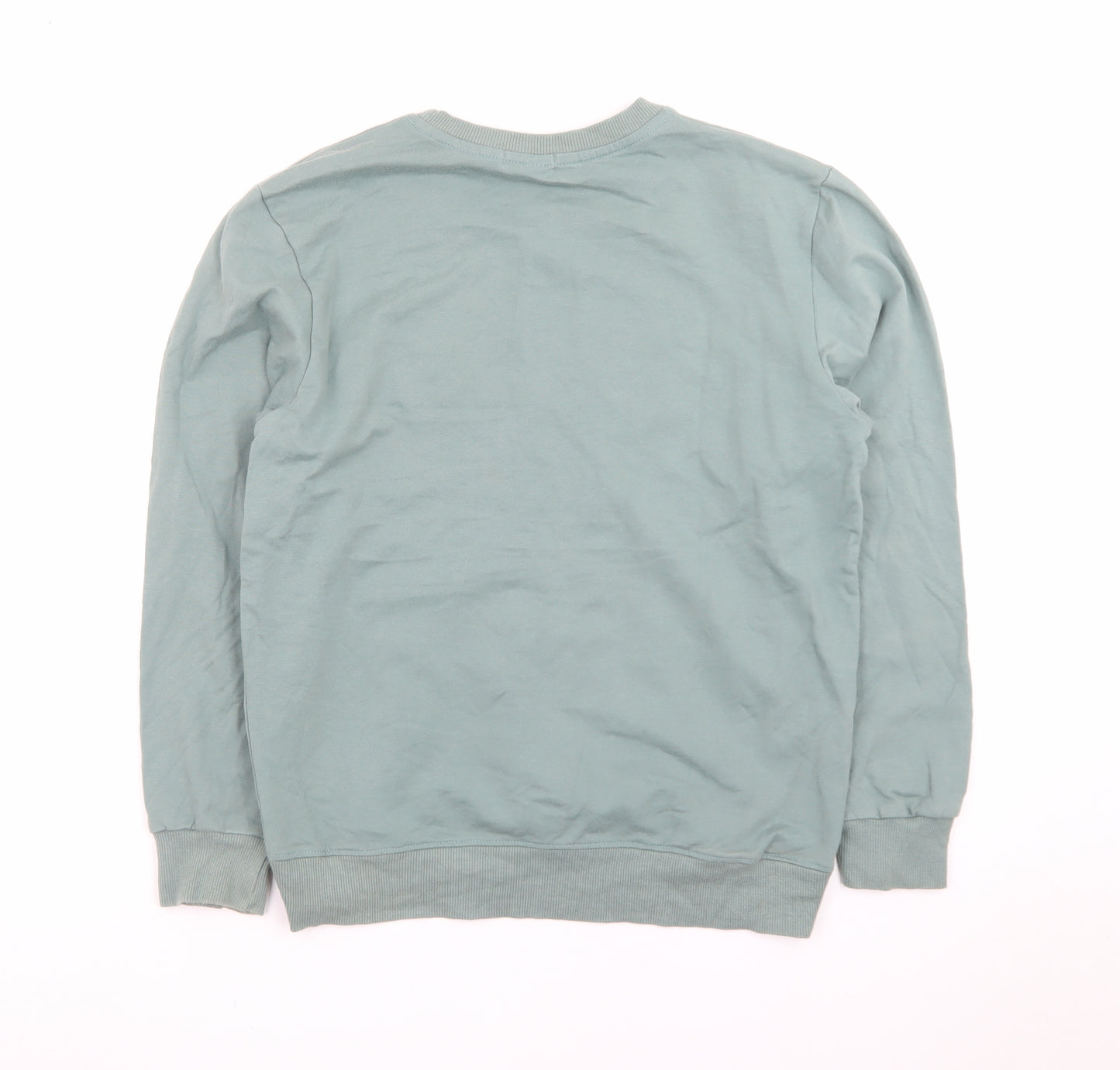 MLB Men’s Green Crew Neck Pullover Sweatshirt M Regular Fit