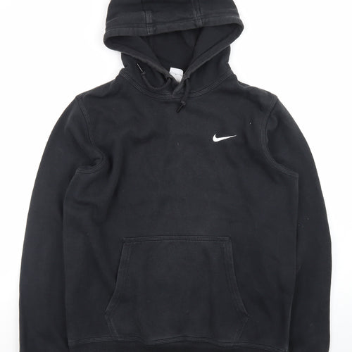 Nike Men's Black Pullover Hoodie Size M Regular Fit Sportswear