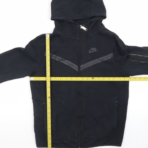 Nike Men's Black XL Full Zip Hoodie Fleece Sportswear
