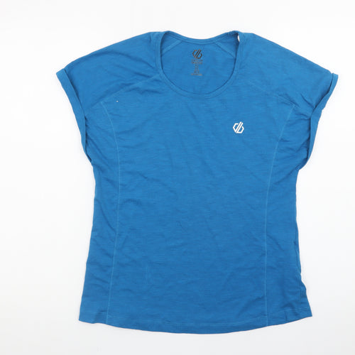 Dare 2B Womens Blue Basic Moisture Wicking T-Shirt UK 14