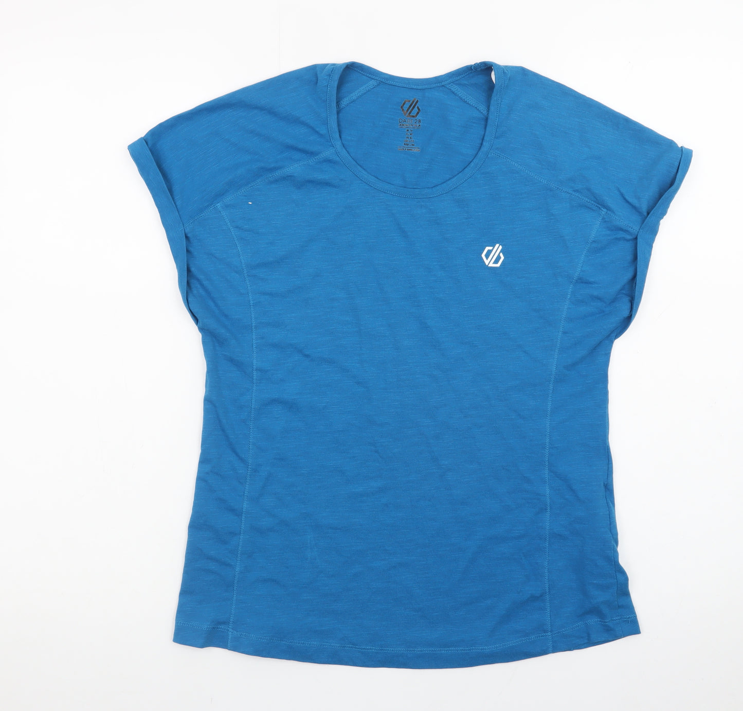 Dare 2B Womens Blue Basic Moisture Wicking T-Shirt UK 14
