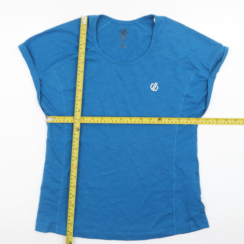 Dare 2B Womens Blue Basic Moisture Wicking T-Shirt UK 14