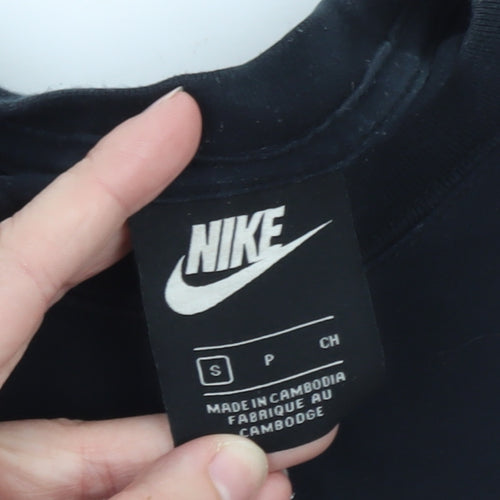 Nike Women's Black Slim Fit Bodysuit T-Shirt Size S