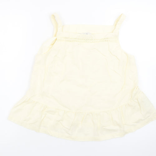 Marks and Spencer Womens Beige Cotton Camisole Tank Top Size 10