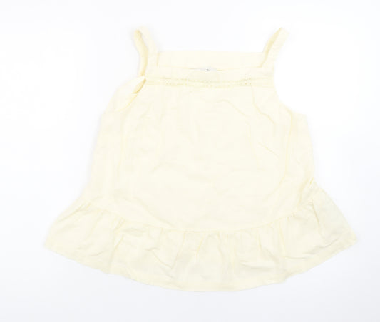 Marks and Spencer Womens Beige Cotton Camisole Tank Top Size 10