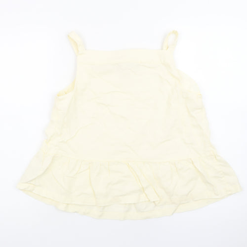 Marks and Spencer Womens Beige Cotton Camisole Tank Top Size 10