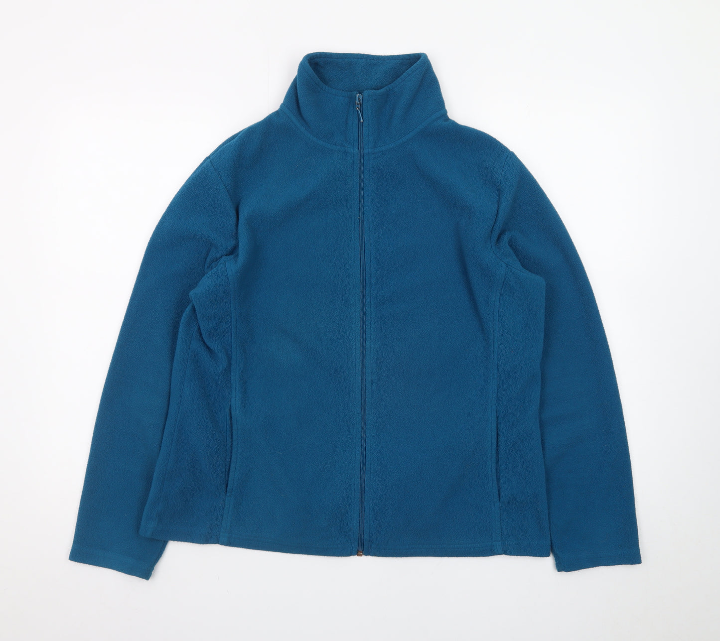 Yessica Unisex Blue Fleece Full Zip Jacket L Lightweight