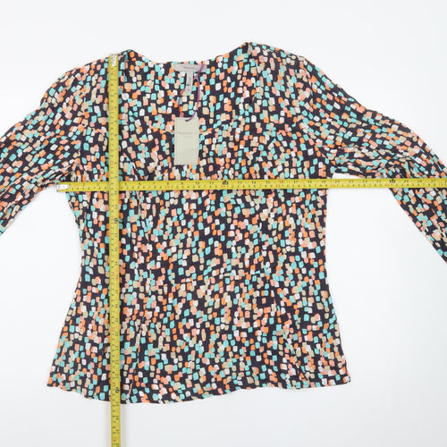Pepperberry Women’s Multicoloured Viscose Tunic Blouse Size 16