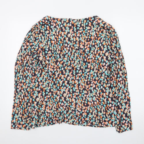 Pepperberry Women’s Multicoloured Viscose Tunic Blouse Size 16