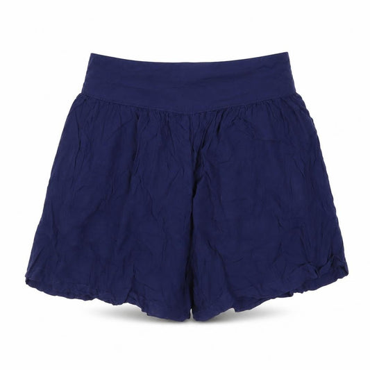 Next Women’s Blue Culotte Shorts Size 8 Lightweight Viscose