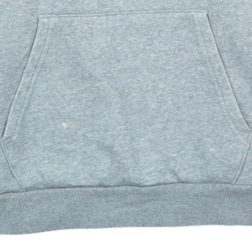 Puma Mens Grey XS Pullover Hoodie Fleece Logo Sweatshirt