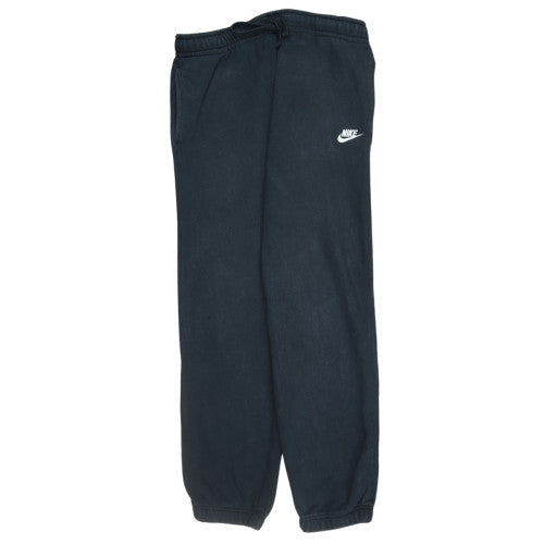 Nike Men's Black Fleece Jogger Sweatpants M Regular Fit